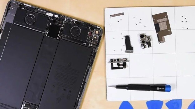 新款iPad Pro拆解报告出炉 光学雷达扫描仪现身